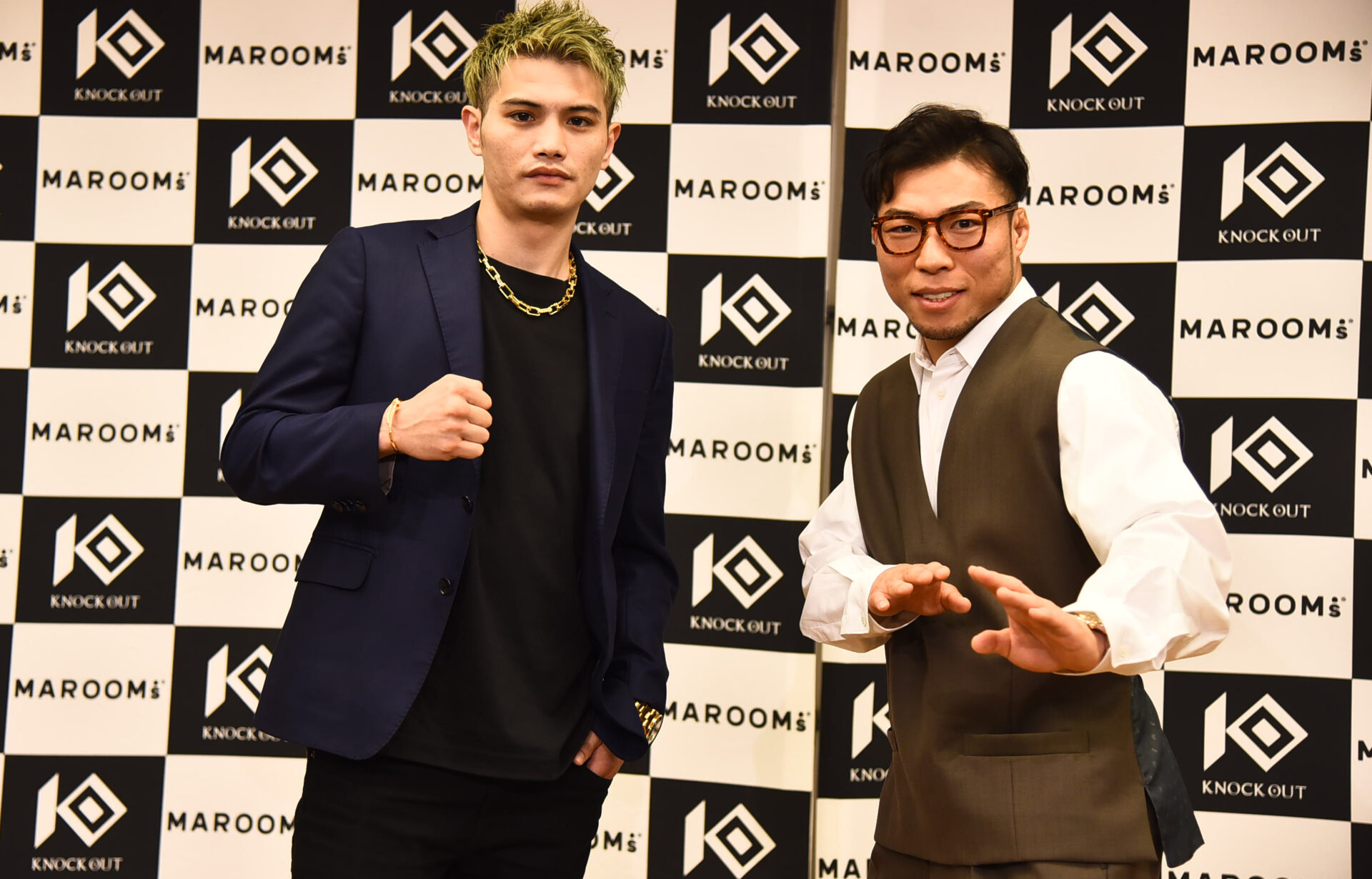 『KNOCK OUT CARNIVAL 2024 SUPER BOUT “BLAZE”』｜栗秋祥梧×中村優作 対戦カード記者会見レポート