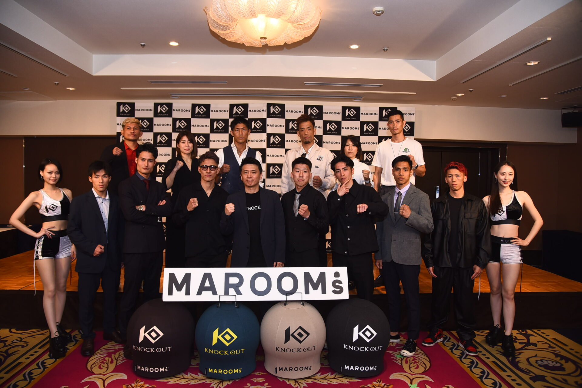 4.27 MAROOMS presents KNOCK OUT 2024 vol.2｜公式計量・会見レポート