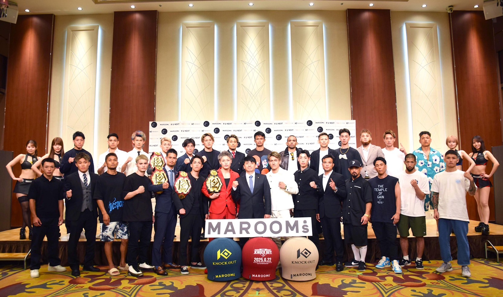 6.22 THE KNOCK OUT｜公式計量・会見レポート