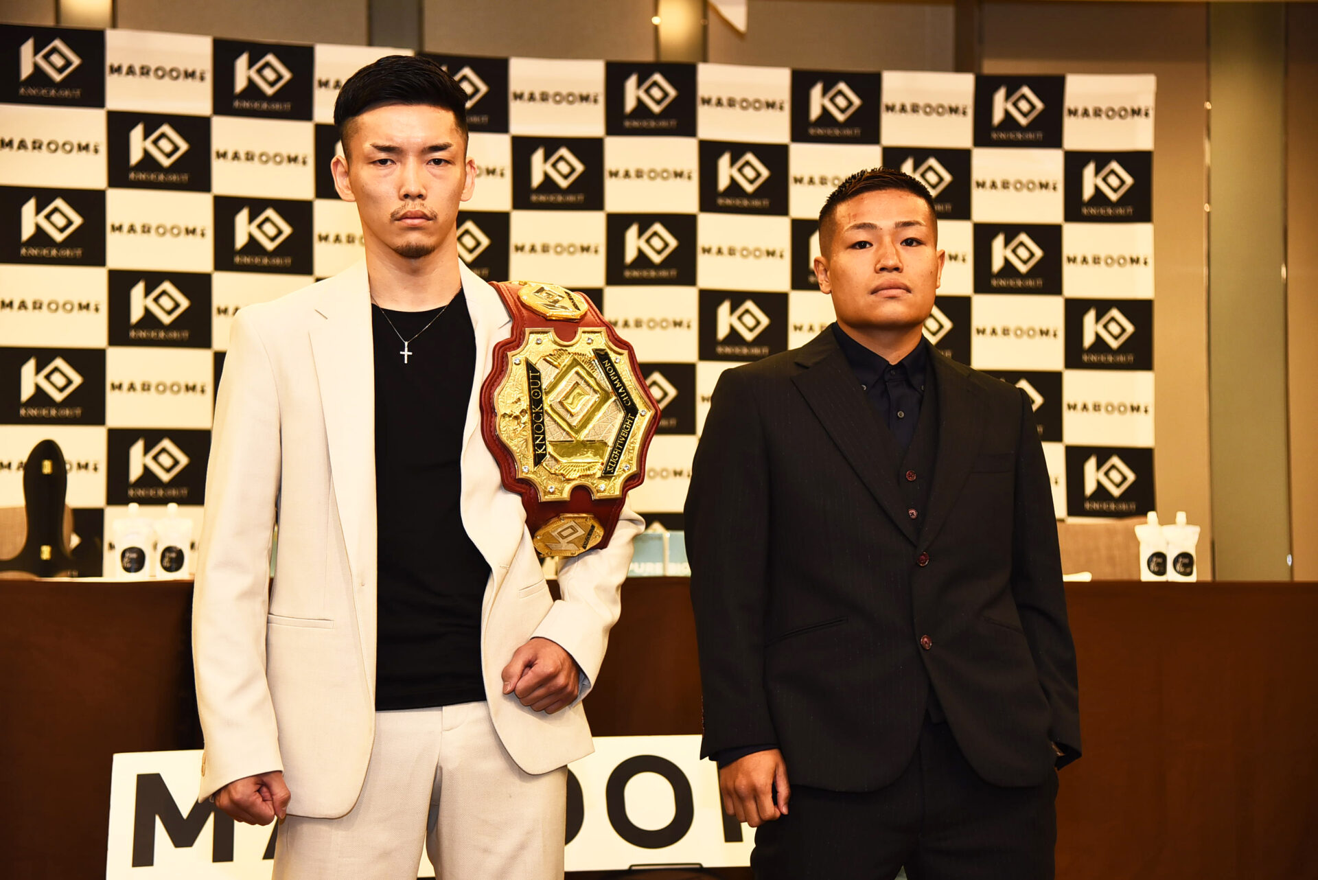 『KNOCK OUT CARNIVAL 2024 SUPER BOUT “BLAZE”』｜バズーカ巧樹×中島玲 対戦カード記者会見レポート