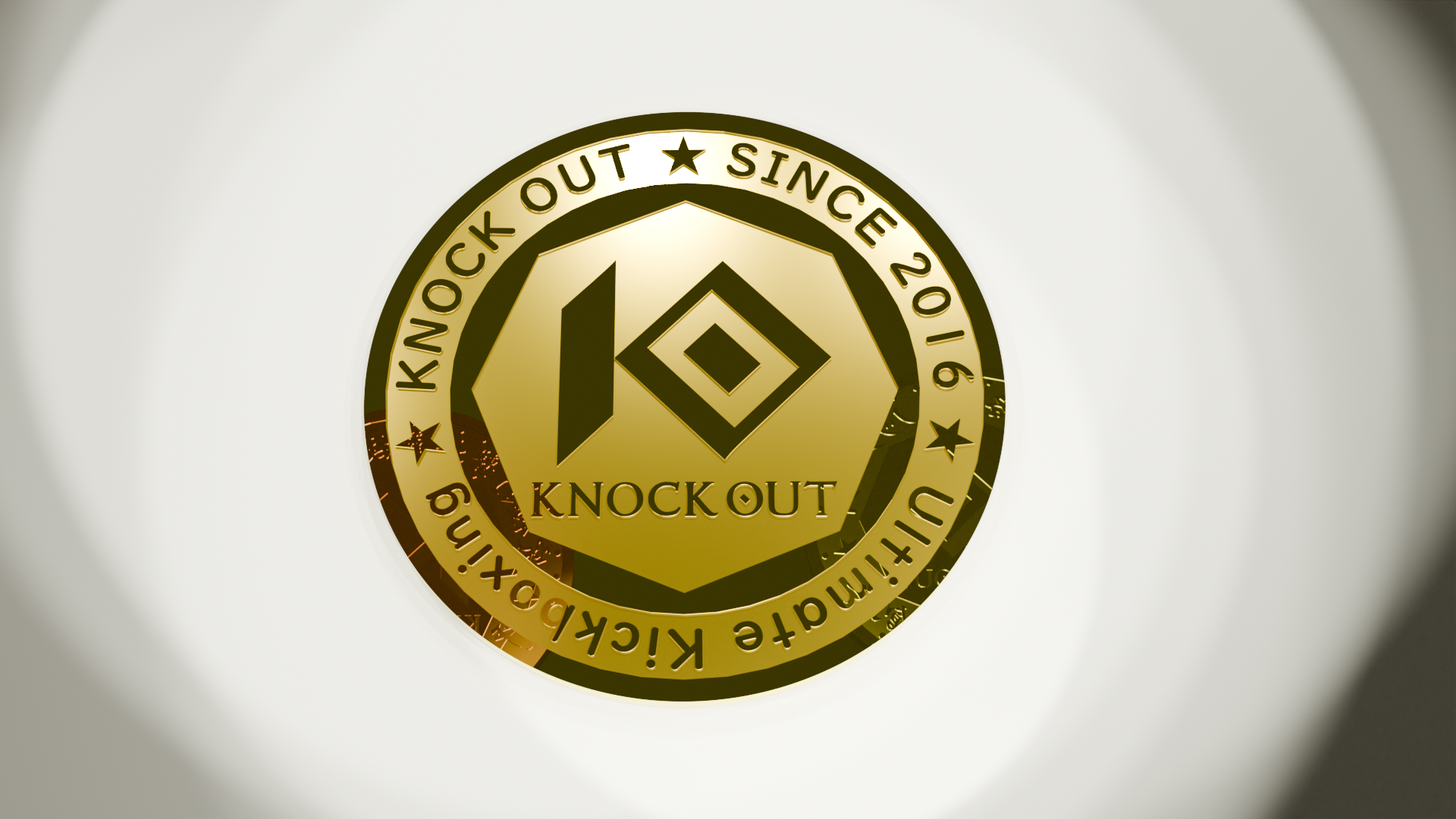 KNOCK OUT コイン GOLD ※受注生産となります